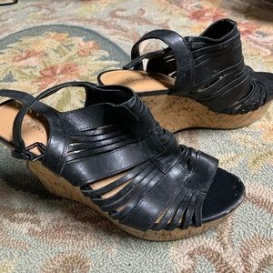 Franco Sarto wedge heel sandals